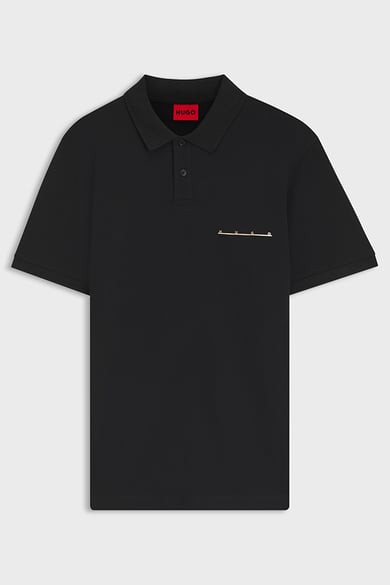 ΜΠΛΟΥΖΑ POLO HUGO - 001 ΜΑΥΡΟ